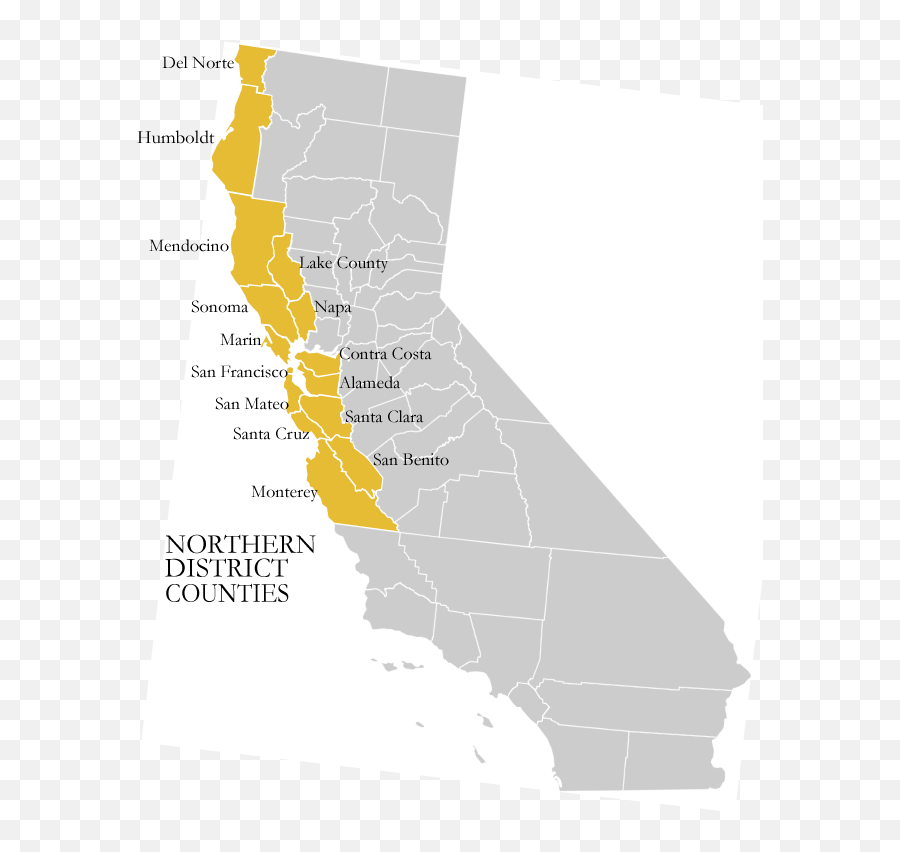 Jurisdiction Map - Language Emoji,California Map Png