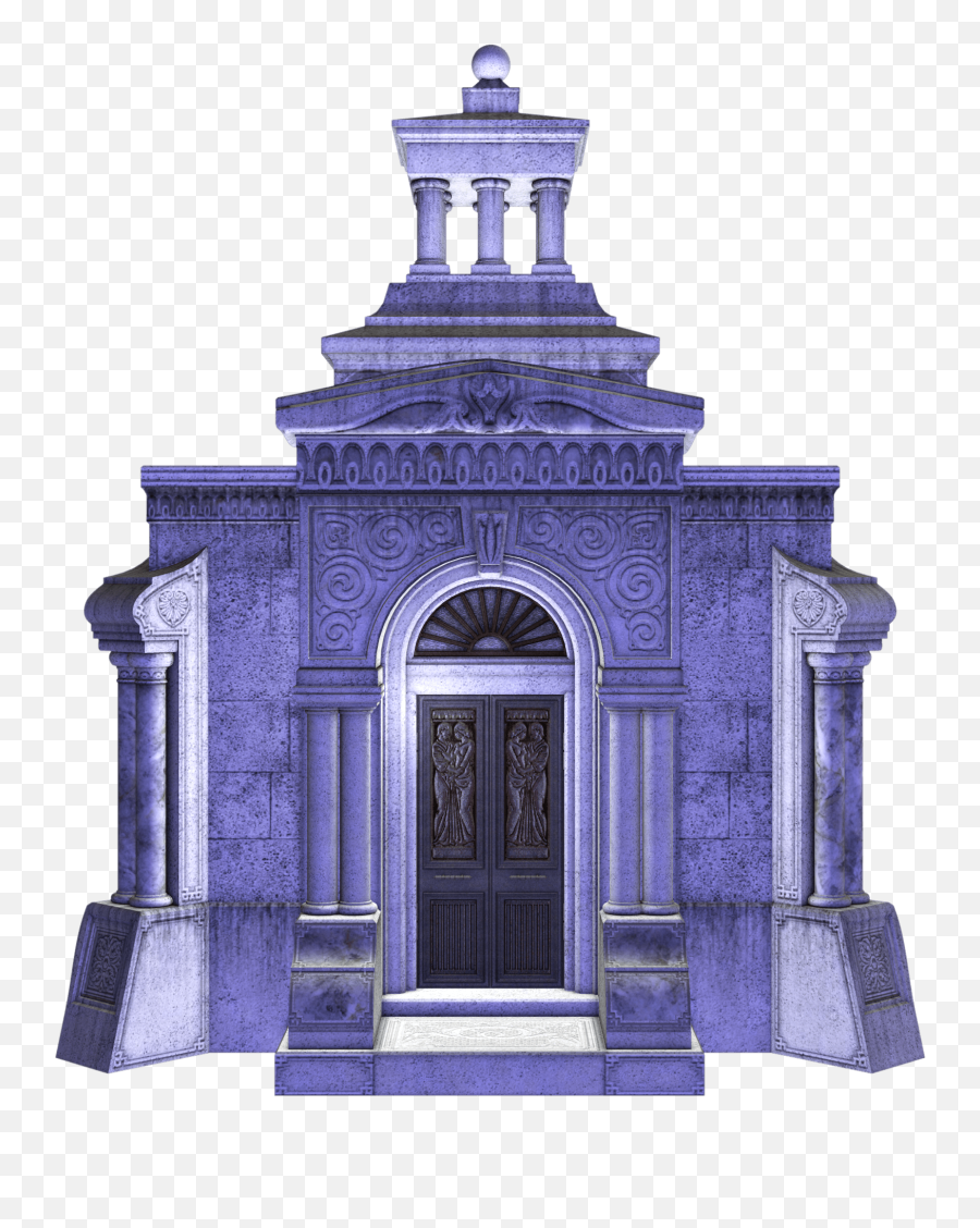 Mausoleum Clipart - Mausoleum Png Emoji,Graveyard Clipart