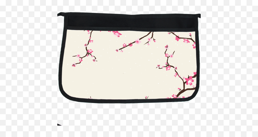 Cherry Blossom Two - Pocket Kolorcoat Server Apron Handbag Style Emoji,Cherry Blossom Png