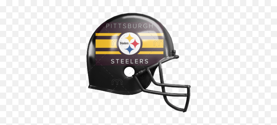Pittsburgh Steelers Concept Helmets - Helmet Emoji,Steelers Helmets Logo
