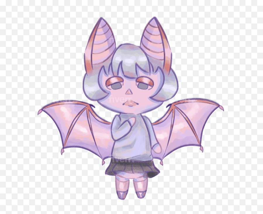 Draw You Or Your Oc As An Animal Crossing Villager By - Fairy Emoji,Villager Png