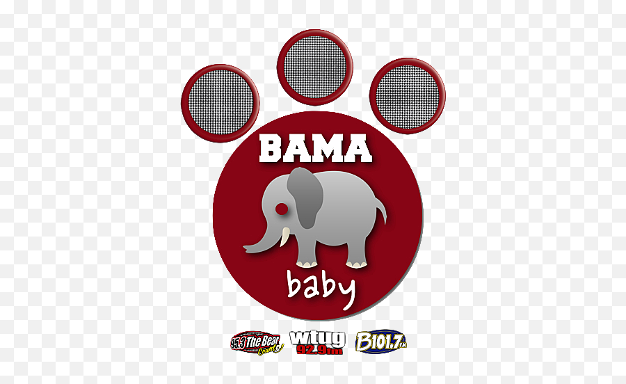 Alabama Football Logo - Join Us As We Feature Some Of The Dot Emoji,Alabama Elephant Logo