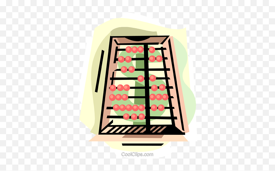 Abacus With Dollar Sign Motif Royalty Free Vector Clip Art Emoji,Money Sign Clipart