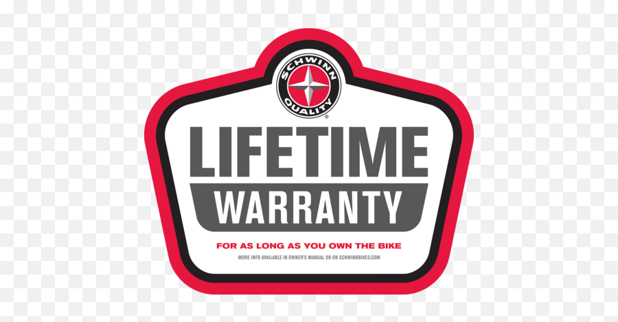 Schwinn Warranty Emoji,Lifetime Warranty Logo