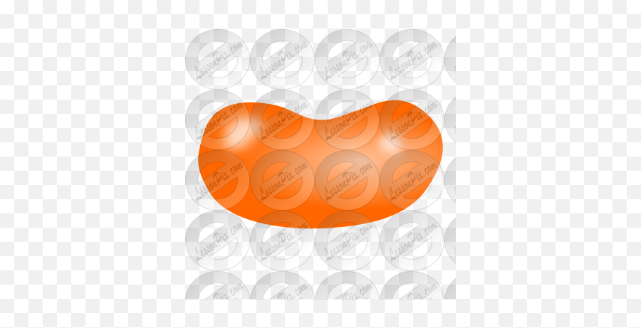 Jelly Bean Stencil For Classroom Therapy Use - Great Jelly Emoji,Jelly Bean Clipart