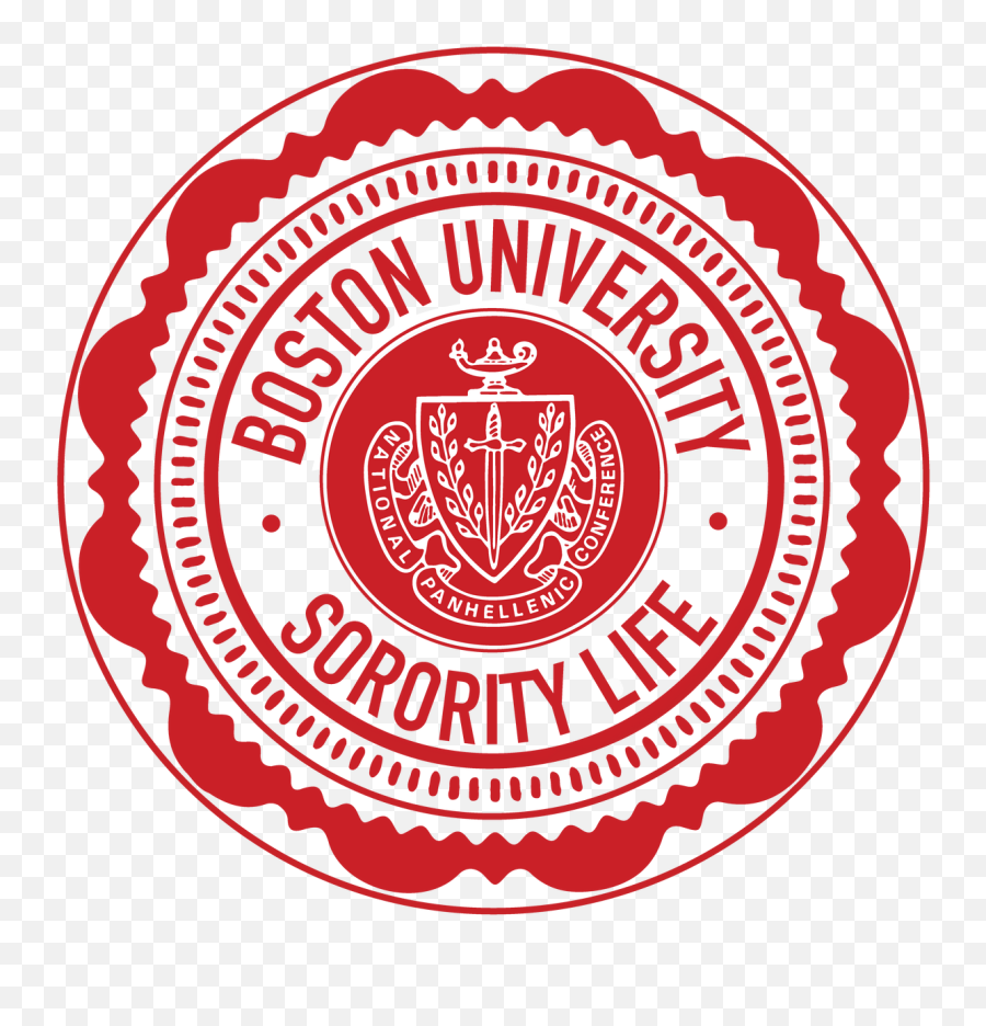 Bu Sorority Life - Language Emoji,Boston University Logo