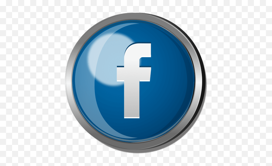 Facebook Icon Logo - Transparent Png U0026 Svg Vector File Round Emoji,Facebook Logos