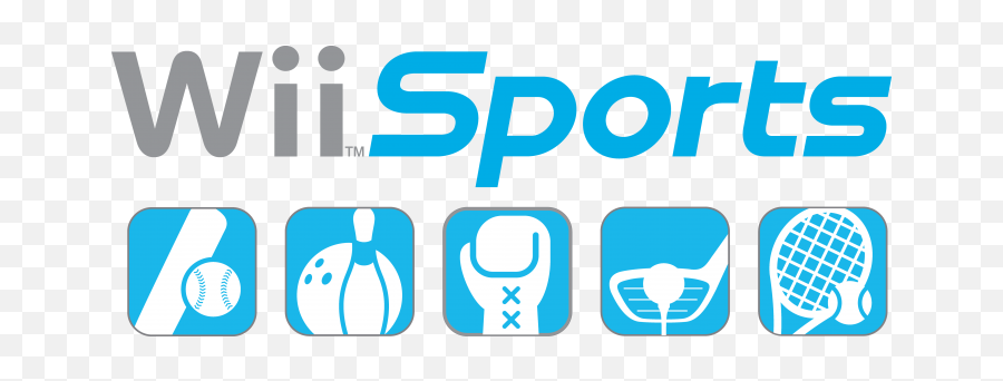 Download Wii Sports Logo - Full Size Png Image Pngkit Wii Sports Emoji,Wii U Logo
