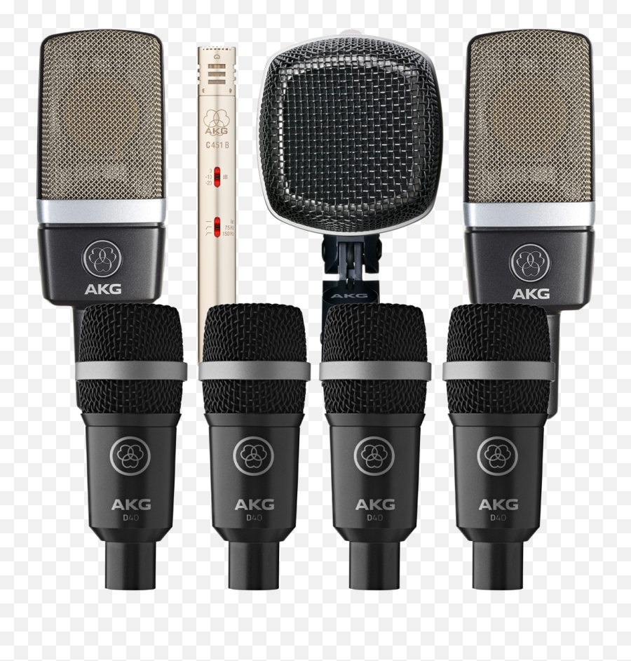 Home Page - Micrentalscom Akg Microphones Drum Kit Emoji,Microphone Transparent