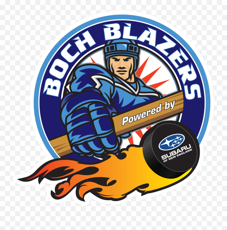 The Boch Blazers - Boch Blazers Hockey Logo Emoji,Blazers Logo