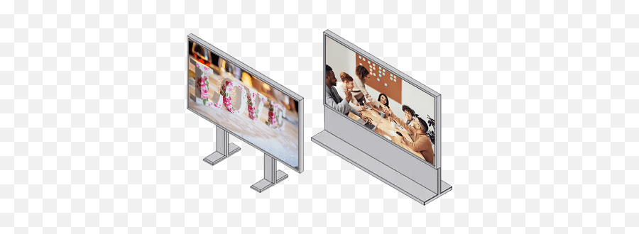 Led Display Screen For Advertising - Display Advertising Emoji,Transparent Display