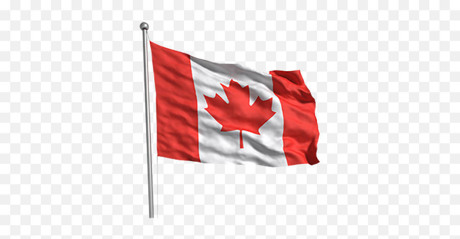 Canada Flag Png - Transparent Canadian Flag Waving Emoji,Flag Png