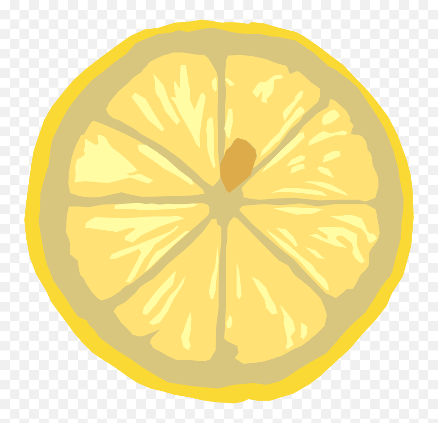 Lemon Art Lemon Slice - Lemon Slice Lemon Icon Png Emoji,Lemon Transparent Background