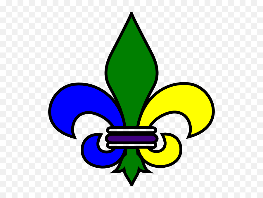 Saints Fleur De Lis Clip Art - Clipart Best Mardi Gras Of Symbol Emoji,Saints Logo Vector