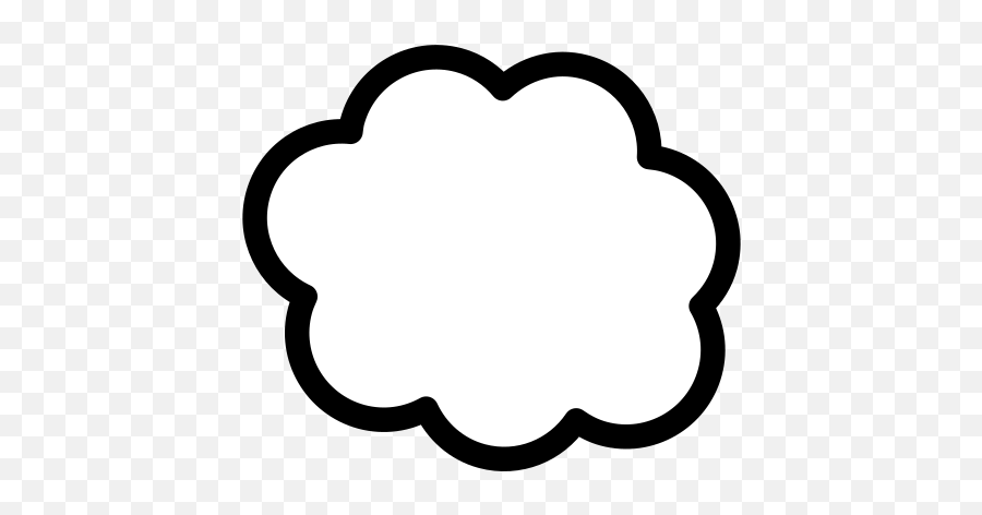 Clouds Clipart Powerpoint Clouds Powerpoint Transparent - Circle Cloud Clipart Emoji,Cloud Transparent