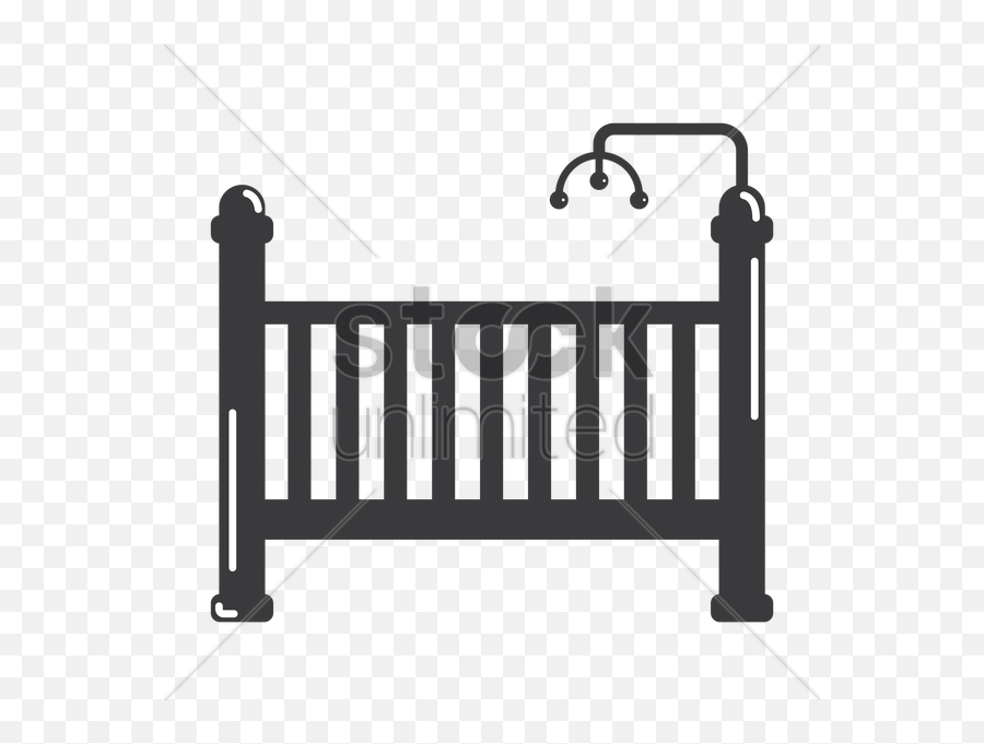 Baby Crib Clipart Cots Infant Clip Art - Infant Bed Emoji,Crib Clipart