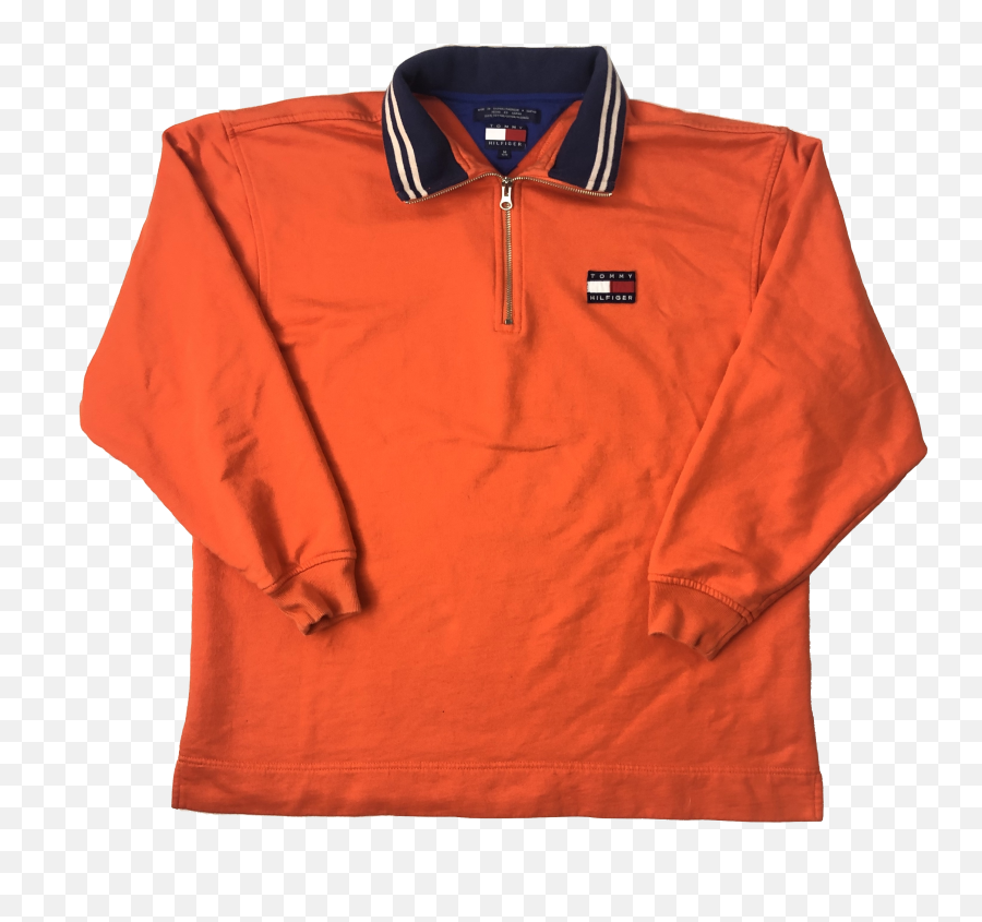 Vintage Vintage Orange Tommy Hilfiger - Tommy Hilfiger Vintage Orange Hoodie Emoji,Tommy Hilfiger Logo Sweaters