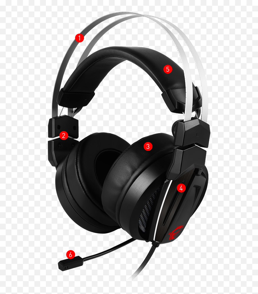 Overview Immerse Gh60 Msi Global Emoji,Gaming Headset Png