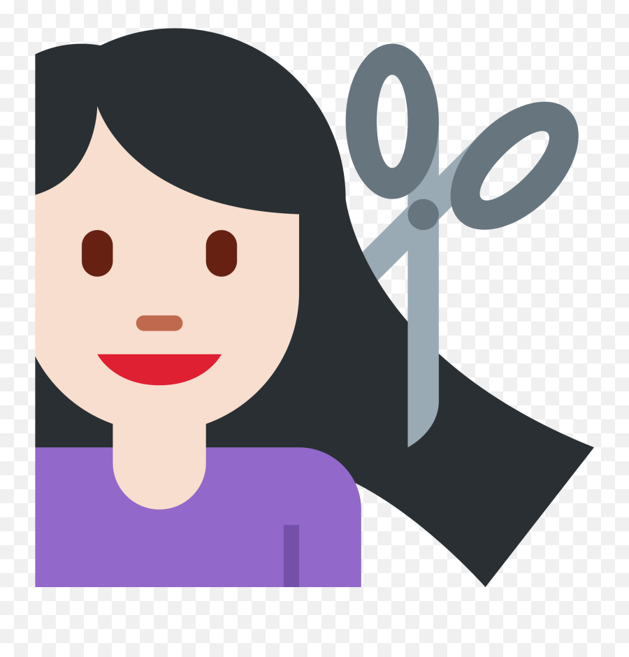 Hair Cut Clipart Png Transparent Png Emoji,Hair Cut Clipart