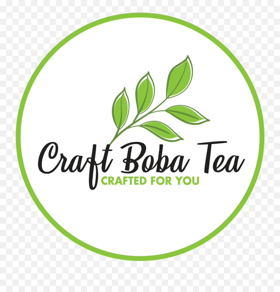 Home Craft Boba Tea Emoji,Bubble Tea Logo