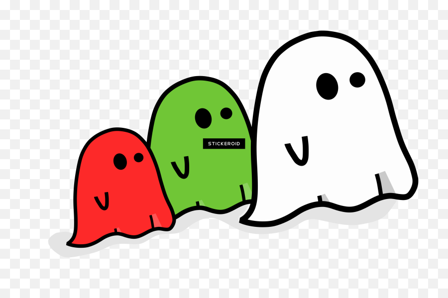 Cute Ghost Png - Ghost Clip Art Transparent Emoji,Ghost Clipart