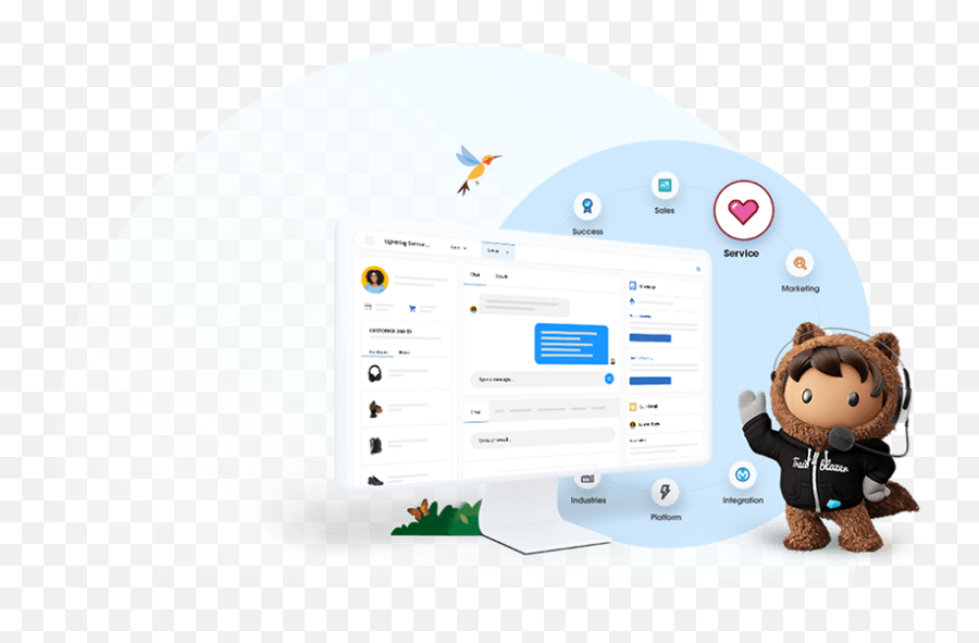 Customer Service Software U0026 Support Software - Salesforce Emea Emoji,Support Png