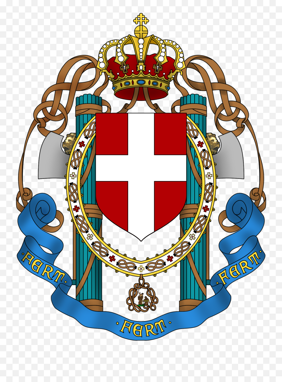 Coat Of Arms Of Italy 1929 - 1944 Coat Of Arms Kingdom Of Emoji,Old Air Force Logo