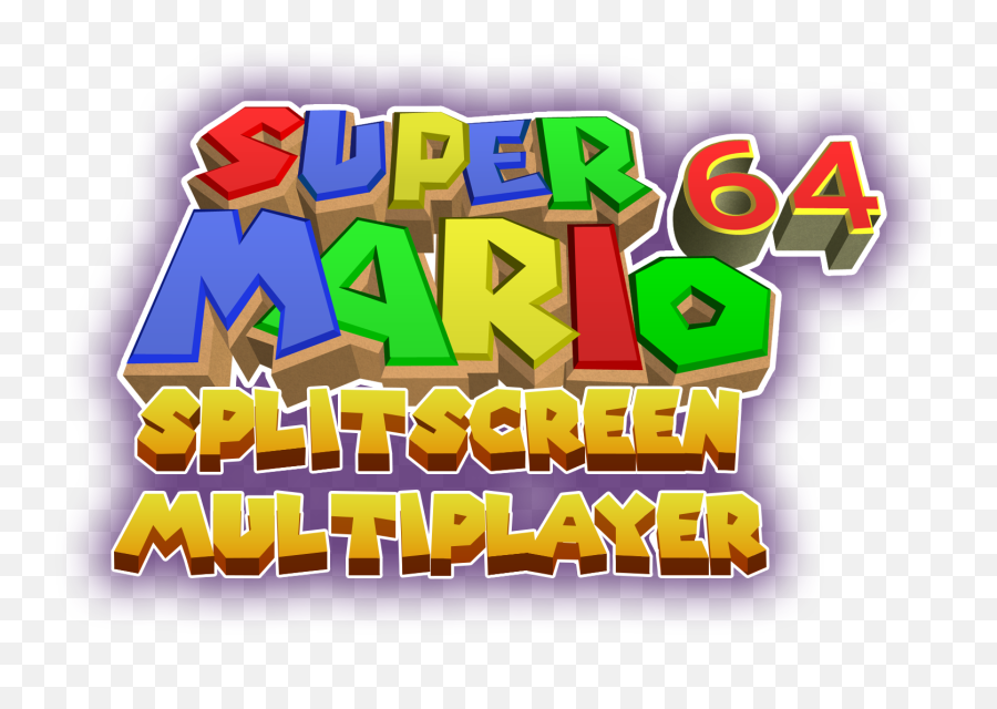 Splitscreen Multiplayer - Language Emoji,Super Mario 64 Logo