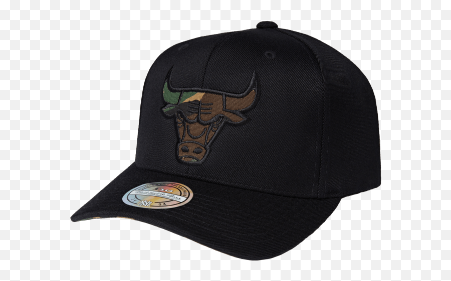 Camo Logo Snapback Chicago Bulls - Chicago Bulls Logo Emoji,Black Bulls Logo