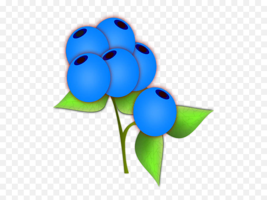 Blueberries Png Svg Clip Art For Web - Download Clip Art Red Blueberry Clipart Emoji,Blueberries Png