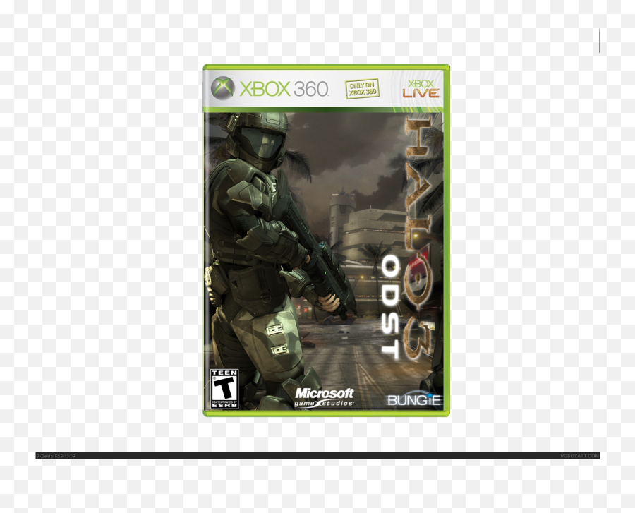 Odst Xbox 360 Box Art Cover - Xbox Game Emoji,Odst Logo