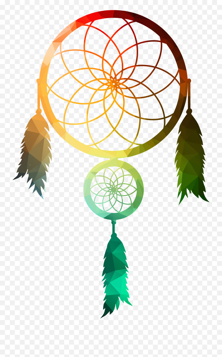 Colourful Dream Catcher Png Clipart - Native American College Quotes Emoji,Dreamcatcher Png