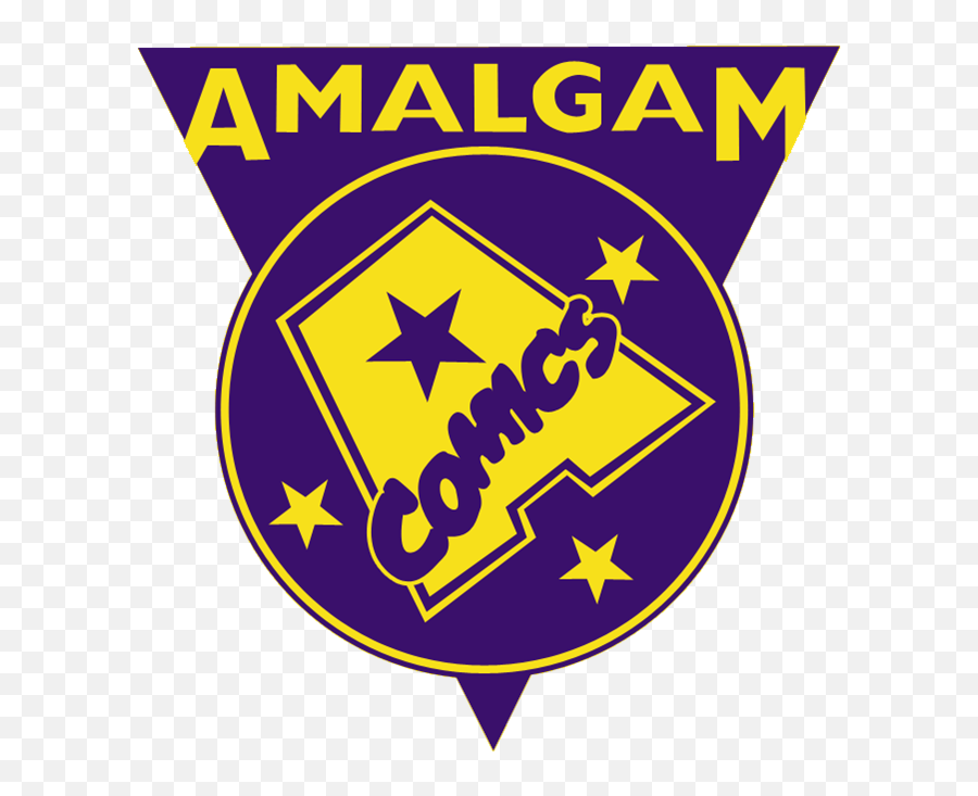 Amalgam Comics Logo Big Dc Comics Marvel Inside Pulse - Amalgam Comics Logo Emoji,Dc Comics Logo