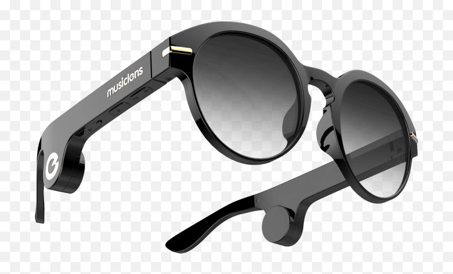 Musiclensu2014 Smart Glasses Emoji,Meme Glasses Transparent