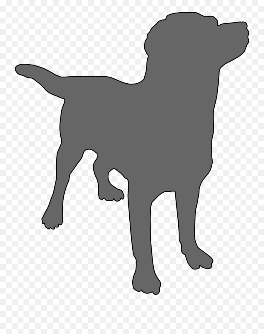 Dog Clipart Transparent Background - Dog Silhouette Svg Emoji,Dog Clipart Transparent Background