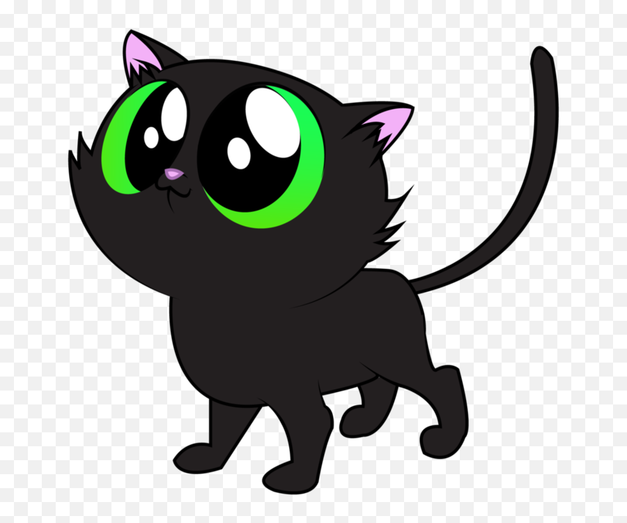 Black Cat Vector By Aquaticneon - My Little Pony Black Cat Mlp Black Cat Emoji,Black Cat Clipart