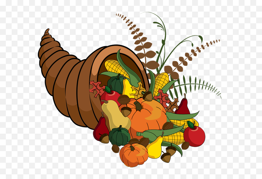 Library Of Thanksgiving Shopping Royalty Free Download Png - Transparent Background Cornucopia Clip Art Emoji,Shopping Clipart