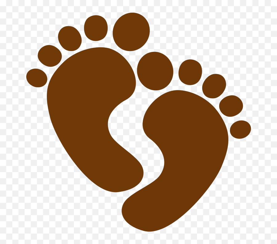 Free Baby Feet Clipart Download Free - Brown Baby Feet Clipart Emoji,Feet Clipart