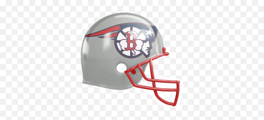 Pro Teams Cross Sports Mash Up Helmets - Nfl Emoji,Patriots Helmet Logo