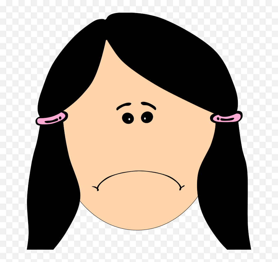 Triste Sad Png Svg Clip Art For Web - Hair Design Emoji,Sad Clipart