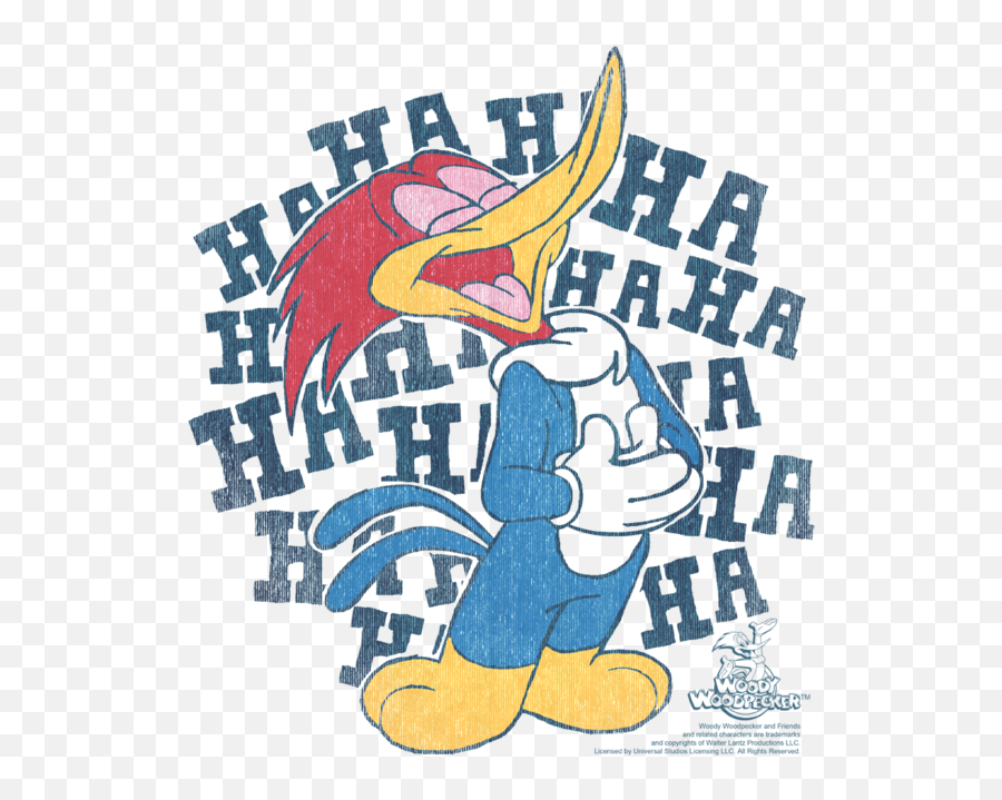Woody Woodpecker Laughing Clipart - Full Size Clipart Emoji,Woody Woodpecker Png