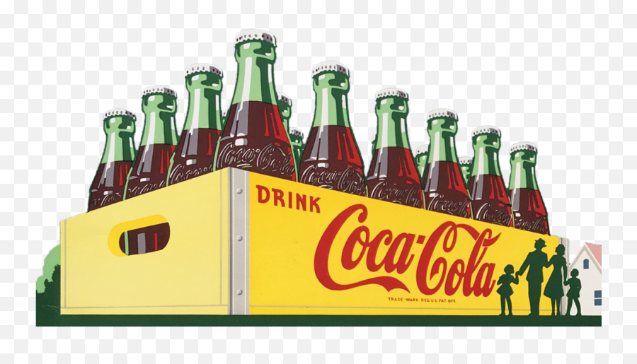 Gigantic Coca - Cola Bottles Coca Cola Hd Png Download Emoji,Coca Cola Bottle Png