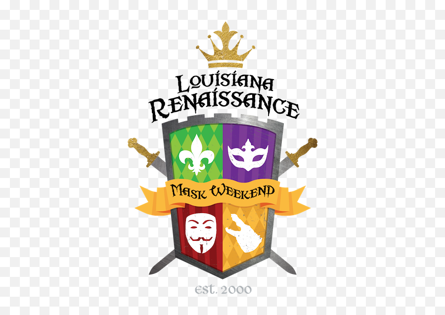 Masked Heroes U0026 Villains Louisiana Renaissance Festival Emoji,Villains Logo