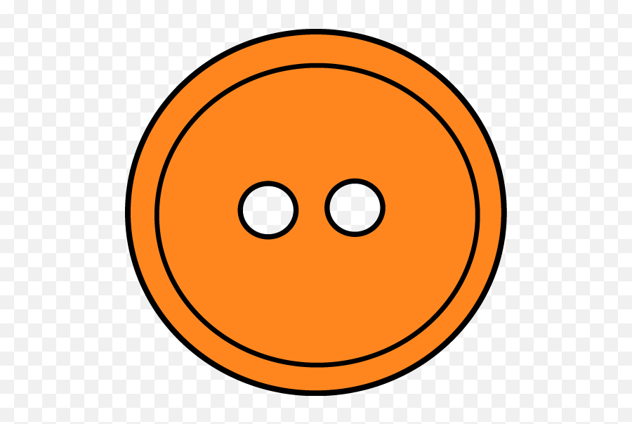 Sewing Clipart - Clipartsco Orange Button Clipart Emoji,Sewing Clipart