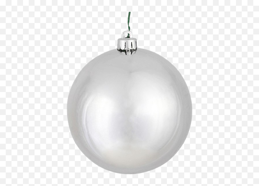 Silver Christmas Ball Png Clipart Png Mart Emoji,Silverware Clipart