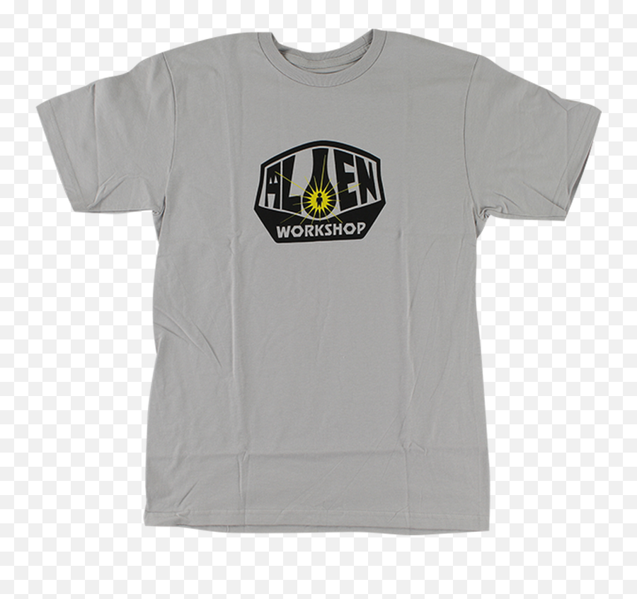 Alien Workshop Og Logo Ss Tshirt S - Silverblkyel Emoji,Google 1998 Logo