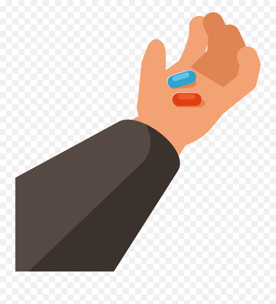 Pills In Hand Clipart Free Download Transparent Png - Pills On Hand Clipart Emoji,Hand Clipart