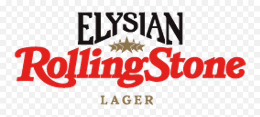 Elysian Brewing And Rolling Stone - Rolling Stone Emoji,Rolling Stone Logo