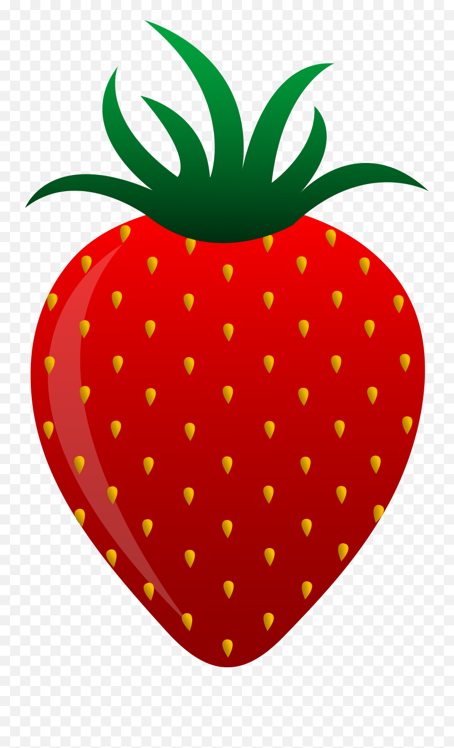 Red Strawberry Vector Art - Clipart Vegetables And Fruits Emoji,Strawberry Clipart