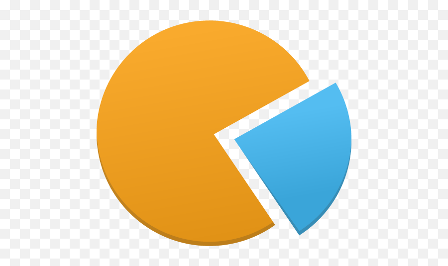 Pie Chart Icon Flatastic 4 Iconset Custom Icon Design - 2 3 Icon Png Emoji,Graph Png